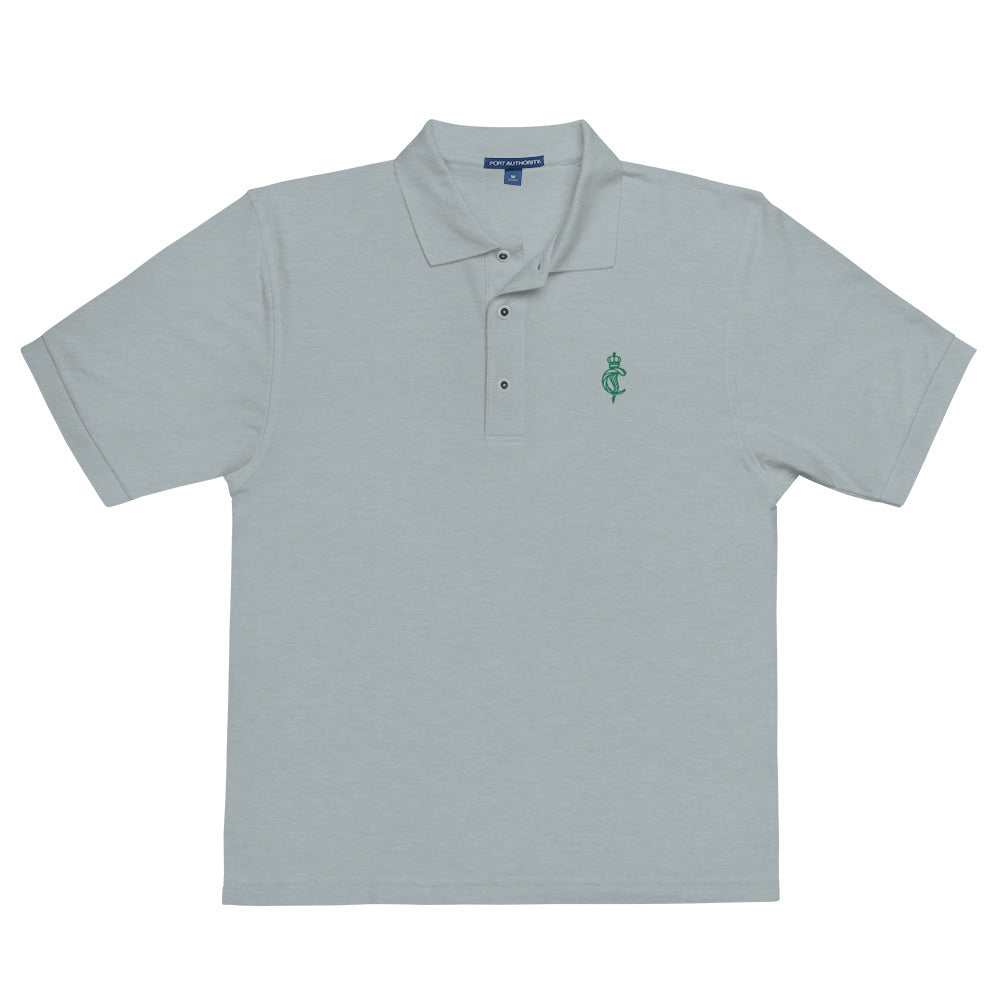 Luxe Embroidered Polo